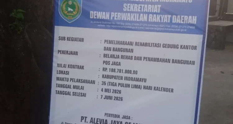 CV AJS Menangkan Rp2,17 M Belanja DPRD Indramayu, Diduga KKN