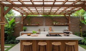 Dapur Pedesaan Modern Sederhana: Perpaduan Estetika dan Fungsionalitas