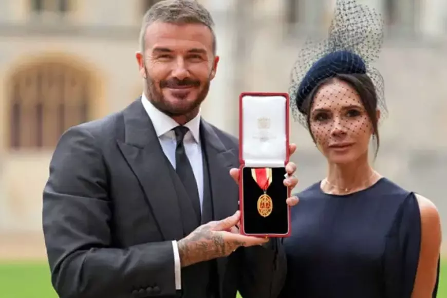 David Beckham Diberi Gelar Kesatria oleh Raja Charles