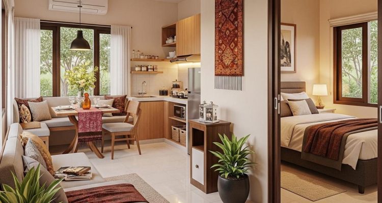 Desain Rumah Kecil Nyaman untuk Lansia Tanpa Sekat