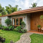 Desain Rumah Modern: Perpaduan Kayu dan Beton Ekspos