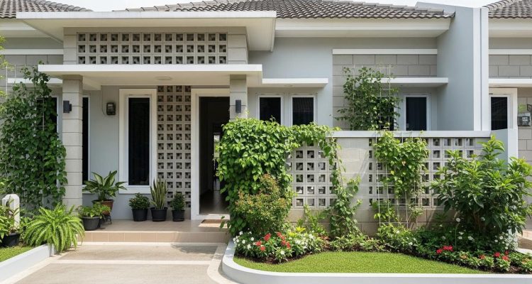 Desain Rumah Perumnas dengan Roster untuk Hunian Sejuk