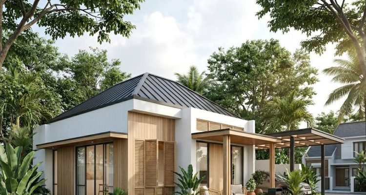 Desain Rumah Sederhana Tropis Skandinavia Terbaru yang Estetik dan Nyaman
