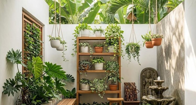 Desain Taman Belakang Rumah Minimalis Berukuran 1 Meter yang Menyejukkan