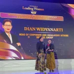 Dian Widyanarti Terima Penghargaan Indonesia Leading Women