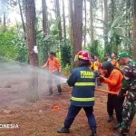 El Nino Mengancam, BPBD Majalengka Bersama Paguyuban Silihwangi Antisipasi Karhutla Ciremai