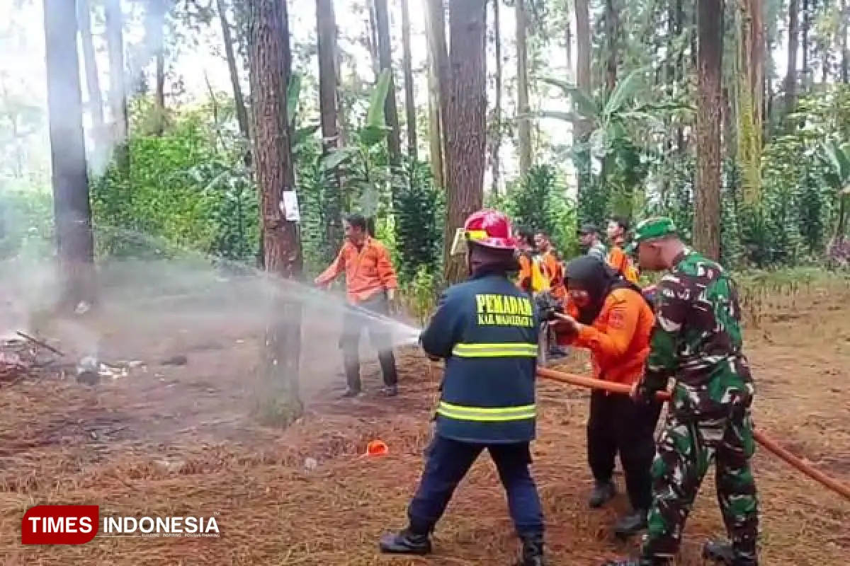 El Nino Mengancam, BPBD Majalengka Bersama Paguyuban Silihwangi Antisipasi Karhutla Ciremai