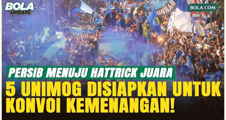 Empat Generasi Persib Juara Akan Ikut Konvoi dengan 5 Unit Unimog