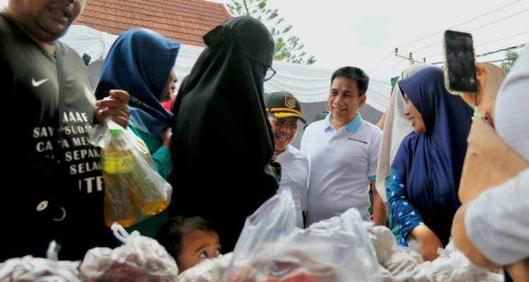 Gerakan Pangan Murah Dibuka di Lombok Barat