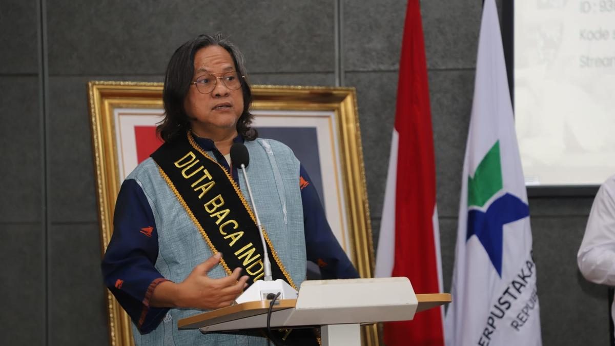 Gol A Gong Kembali Terpilih Sebagai Duta Baca Indonesia dengan Misi Baru