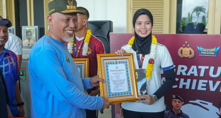 Gubernur Sumbar Puji Pembinaan Atlet Berprestasi Polda