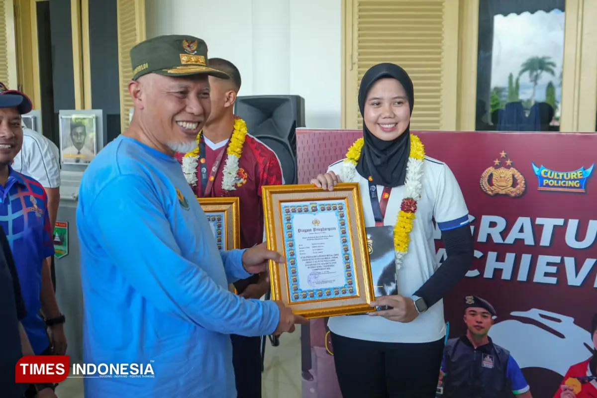 Gubernur Sumbar Puji Pembinaan Atlet Berprestasi Polda