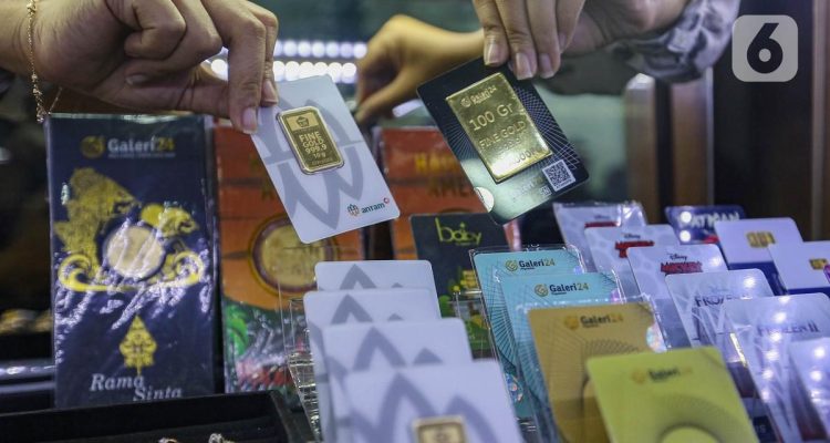 Harga Emas Pegadaian Hari Ini: UBS, Antam, Galeri24 Kompak Naik