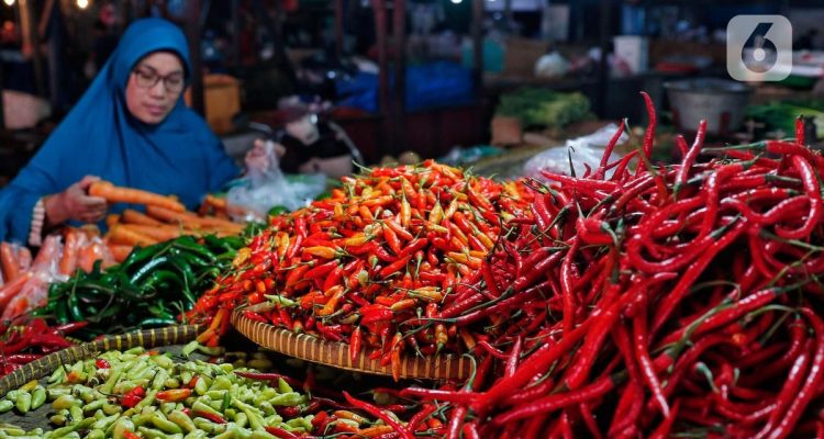 Harga Pangan 30 Mei 2025: Cabai Rawit Merah Capai Rp 82.450 per Kg
