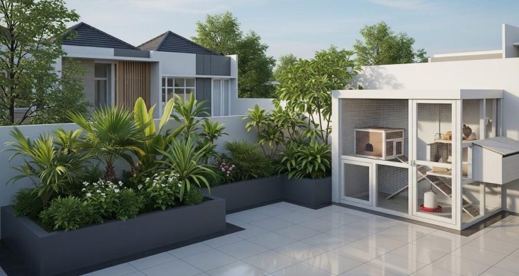Ide Kandang Ternak Kecil Anti Bau untuk Rumah Rapi dan Nyaman