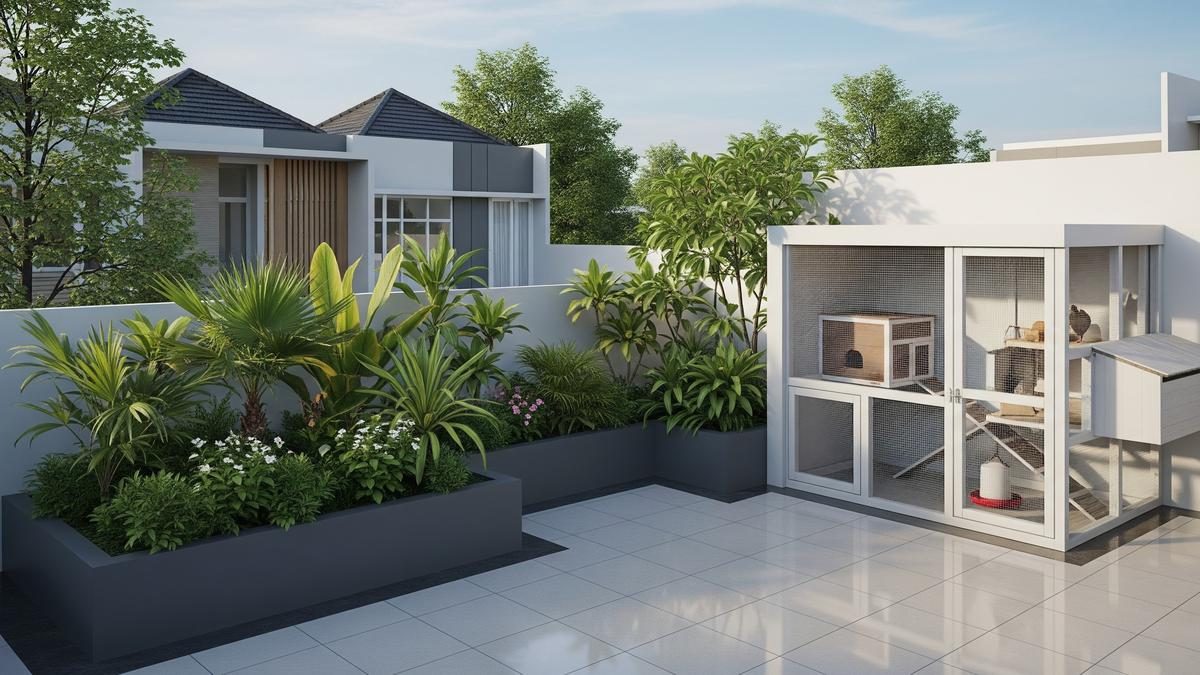 Ide Kandang Ternak Kecil Anti Bau untuk Rumah Rapi dan Nyaman