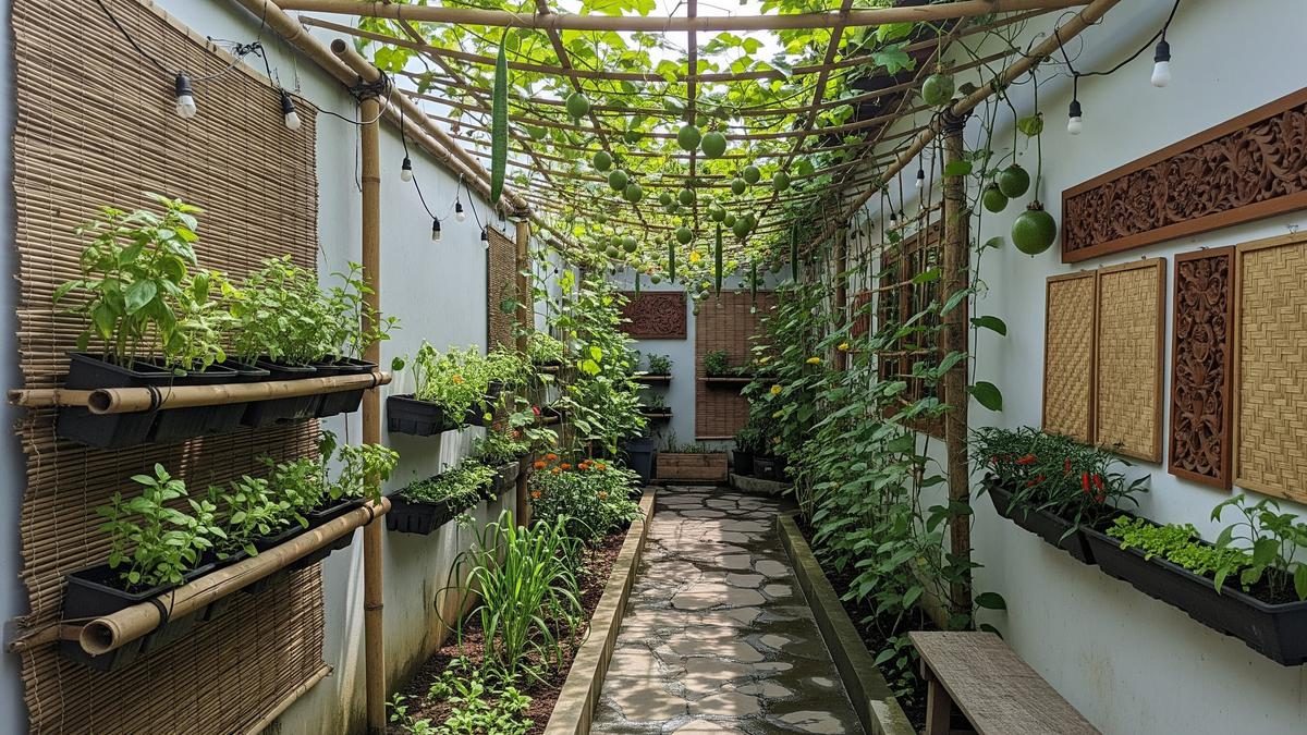 Ide Kebun Rambat Produktif untuk Area Sempit di Rumah