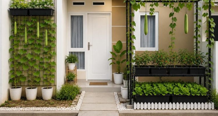 Ide Kebun Vertikal untuk Rumah Subsidi agar Tetap Estetik dan Hemat Tempat