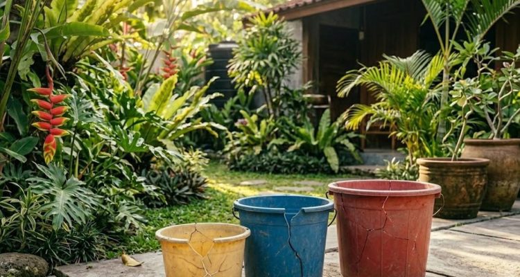 Ide Kreatif Memanfaatkan Ember Bekas untuk Kebun Sayur