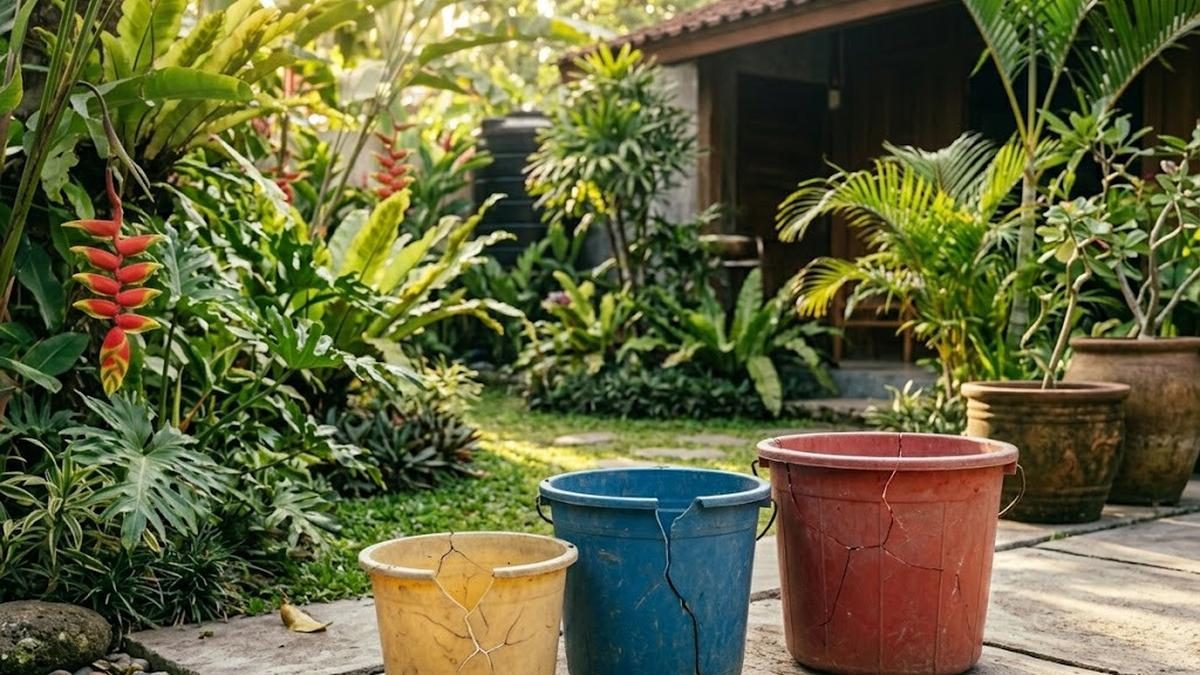 Ide Kreatif Memanfaatkan Ember Bekas untuk Kebun Sayur