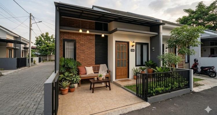 Inspirasi Desain Teras Rumah Tipe 45 yang Sederhana namun Menawan