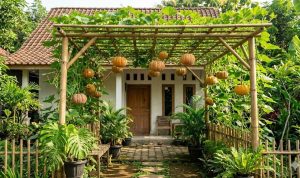 inspirasi-kebun-labu-kuning-rambat-di-kanopi-bambu-untuk-peneduh-halaman-69598 Inspirasi Kebun Labu Kuning Rambat di Kanopi Bambu untuk Peneduh Halaman