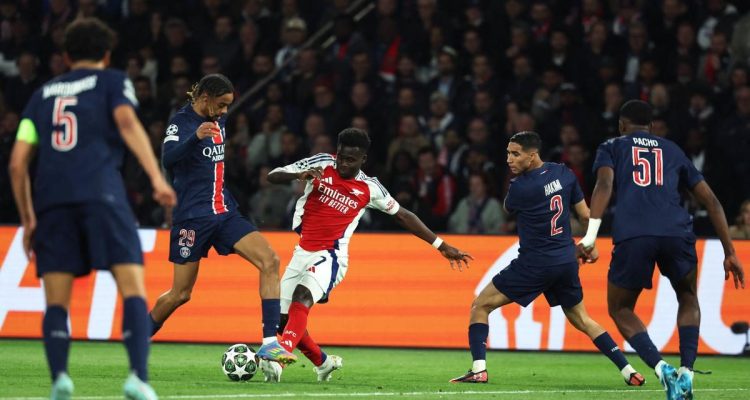 Jadwal Tayang PSG vs Arsenal Sabtu Ini