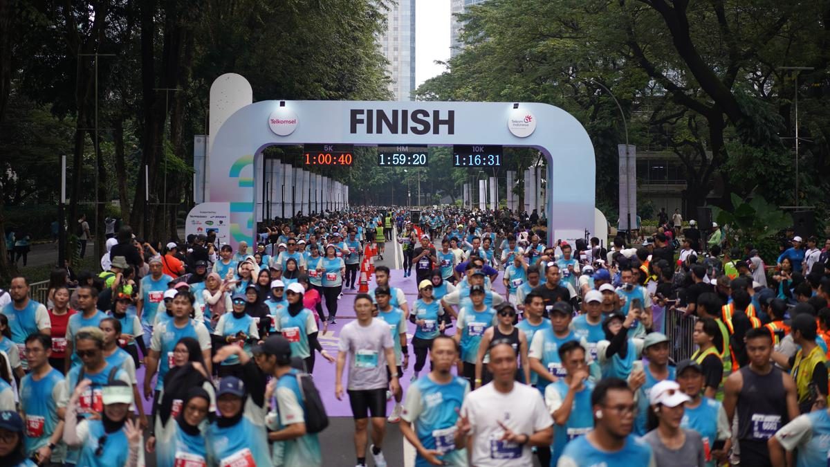 Jalan di Jakarta Ditutup untuk Digiland Run Hari Ini