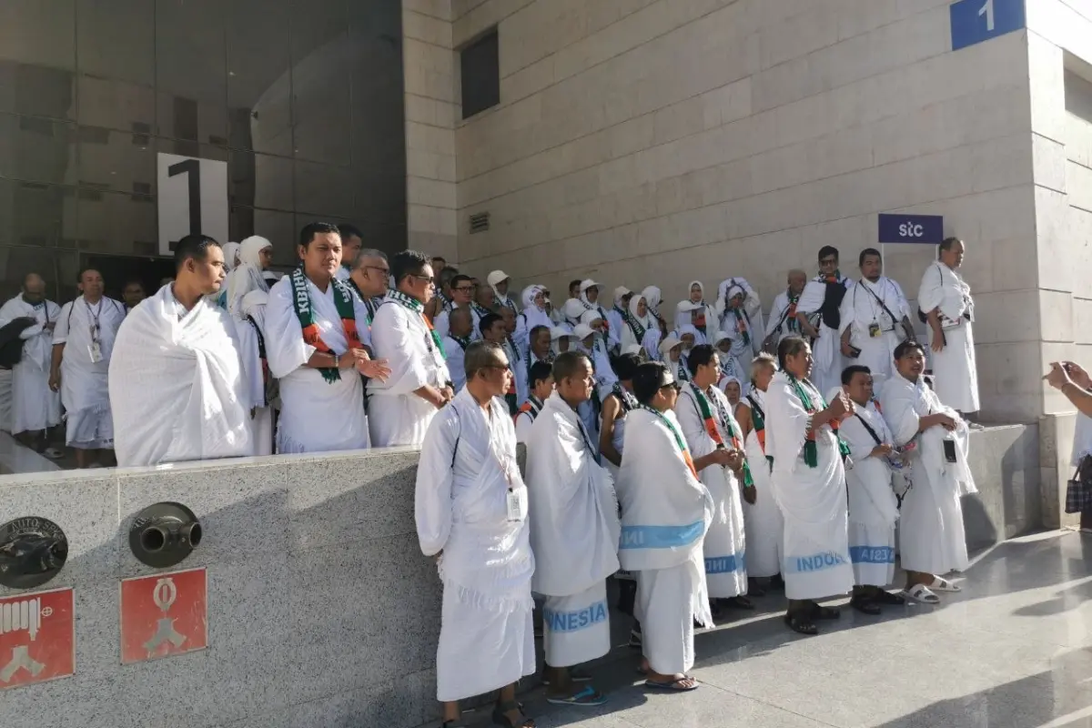 Jemaah Haji Indonesia Gelombang Kedua Dihimbau Mengenakan Ihram Sejak Embarkasi