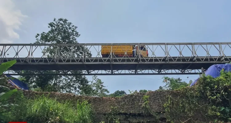 Jembatan Bailey Lumbang Selesai Dibangun, Akses Wisata Madakaripura Terbuka