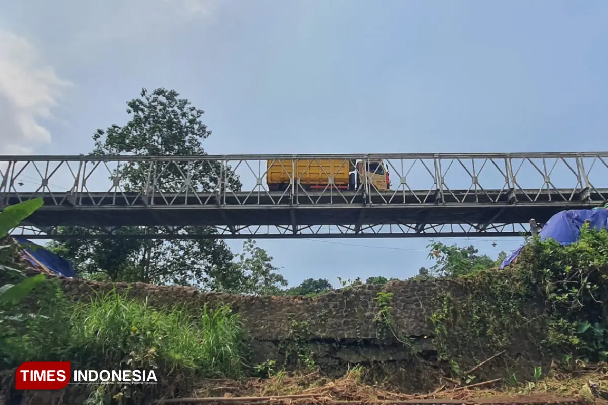 Jembatan Bailey Lumbang Selesai Dibangun, Akses Wisata Madakaripura Terbuka