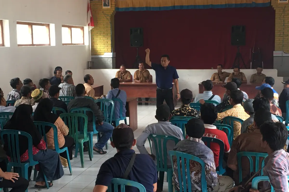 Kades Ngreco Berperan sebagai Tutor ATS di Pacitan