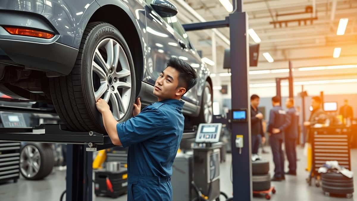 Kapan Waktu yang Tepat untuk Rotasi, Spooring, dan Balancing Ban