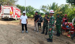 Kebakaran Besar Melanda Fasilitas Pertamina di Losarang, Dandim Indramayu Tinjau Langsung
