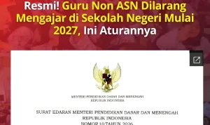 Kemendikbudristek Tegaskan Guru Non-ASN Tetap Bekerja Pasca 2027
