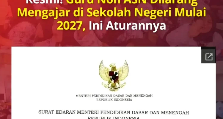 Kemendikbudristek Tegaskan Guru Non-ASN Tetap Bekerja Pasca 2027