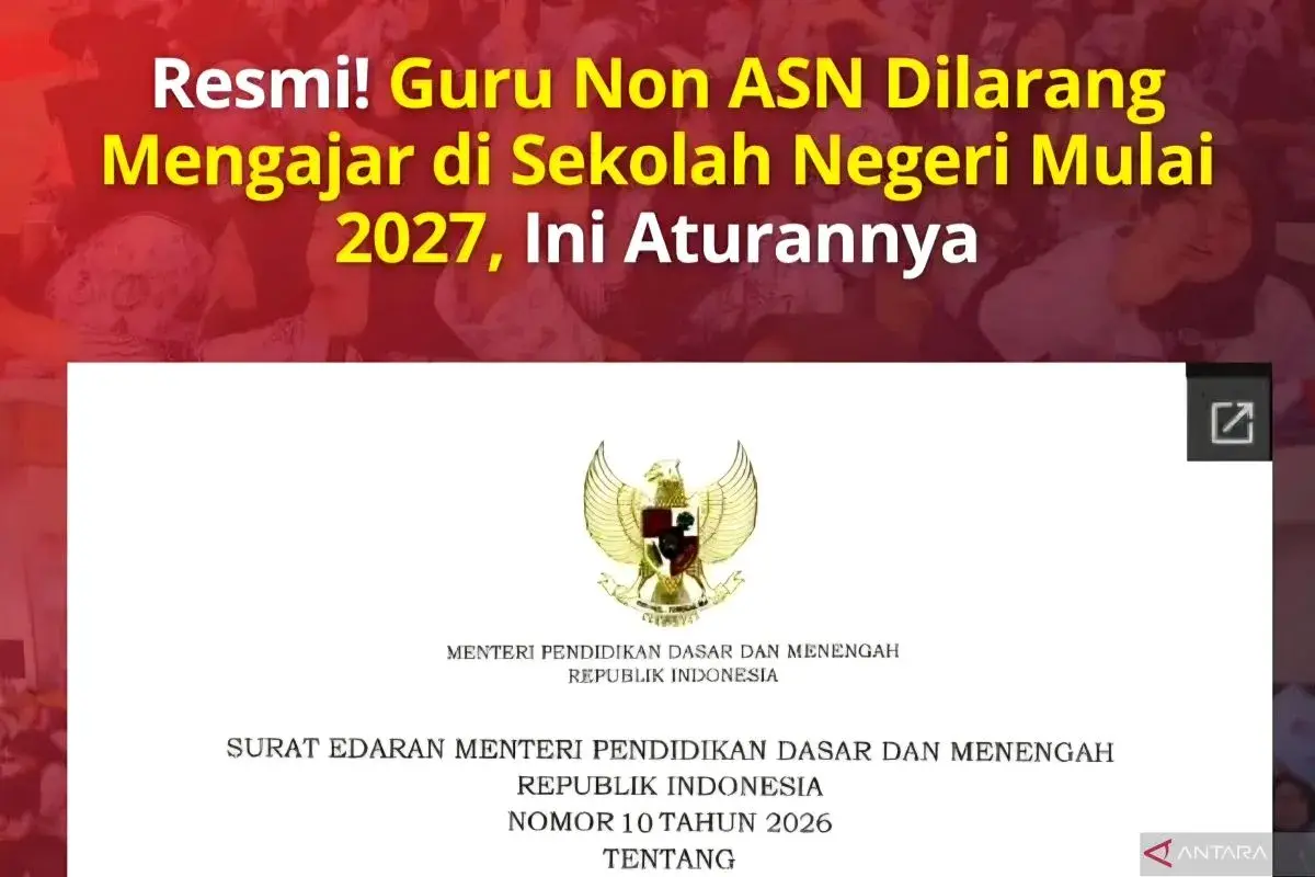 Kemendikbudristek Tegaskan Guru Non-ASN Tetap Bekerja Pasca 2027
