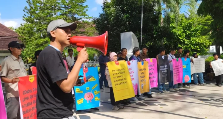 Koalisi Jurnalis NTB Serukan Kebebasan Pers dan Kesejahteraan dalam Peringatan WFPD