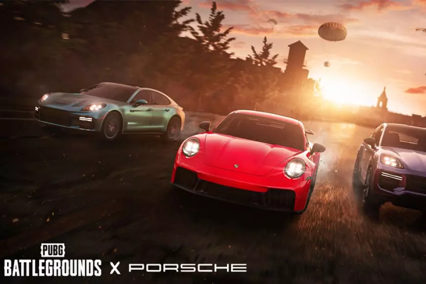 Kolaborasi PUBG Mobile dengan Porsche: Mobil Super Mewah di Battlegrounds