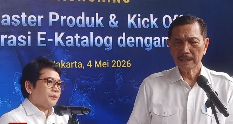 LKPP Hadirkan Master Produk, Luhut Optimistis AI Tingkatkan Kinerja