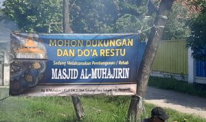 Masjid Al-Muhajirin Sukahati: Gotong Royong Warga Bantu Rehabilitasi
