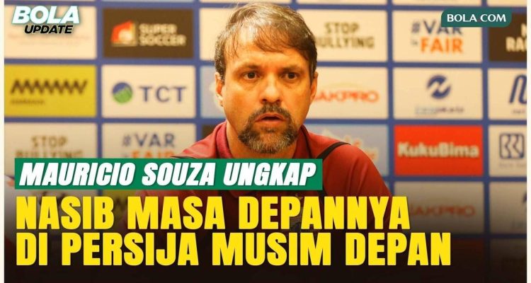 Mauricio Souza Belum Pastikan Bertahan di Persija