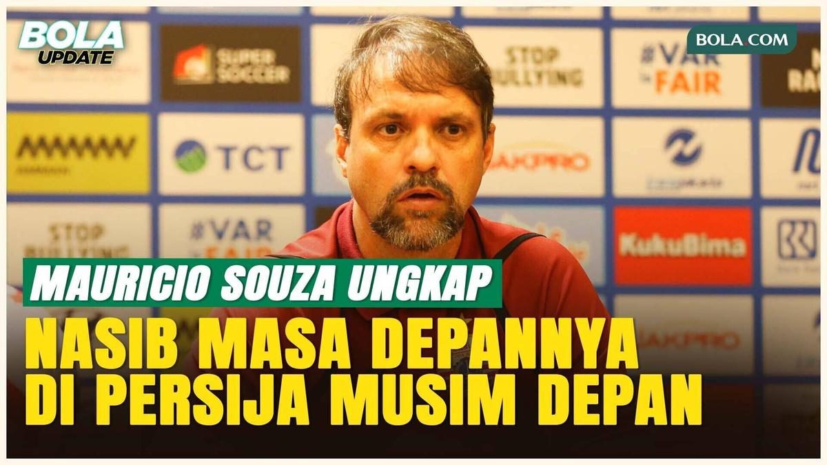Mauricio Souza Belum Pastikan Bertahan di Persija
