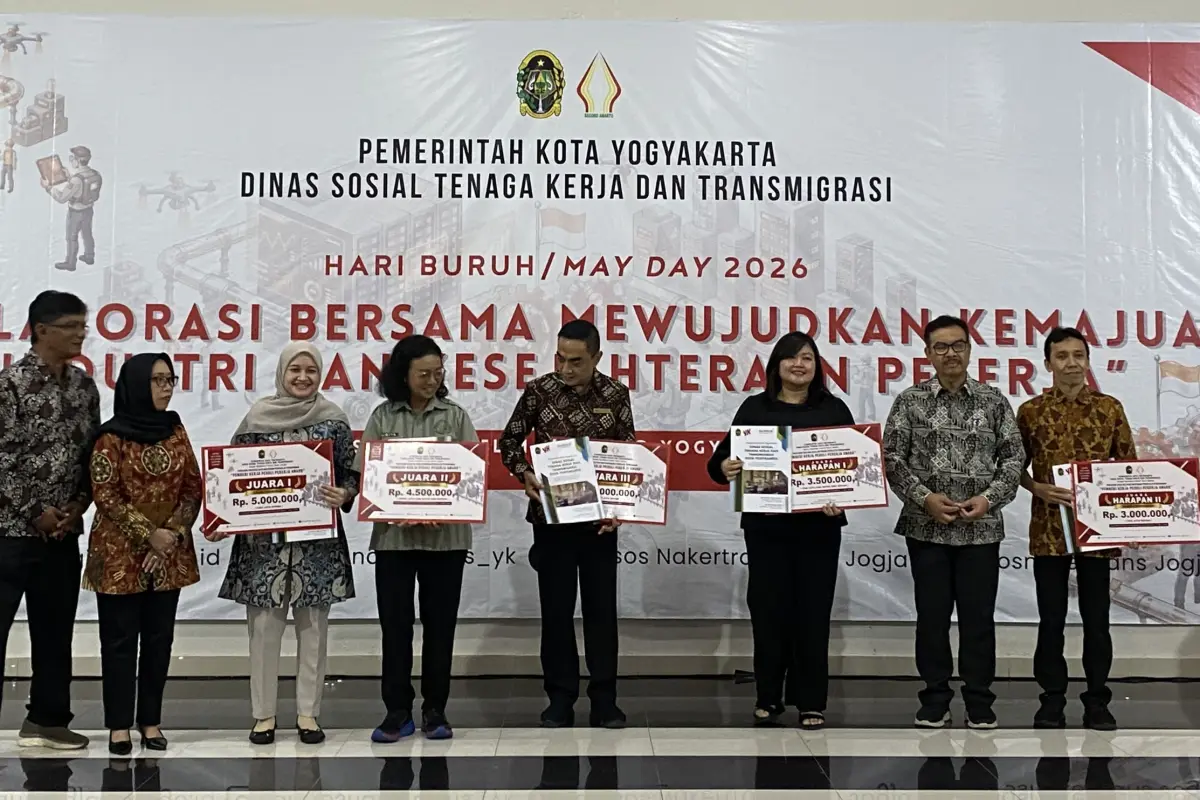 May Day 2026 di Jogja: Hasto Dorong Hubungan Industrial Harmonis