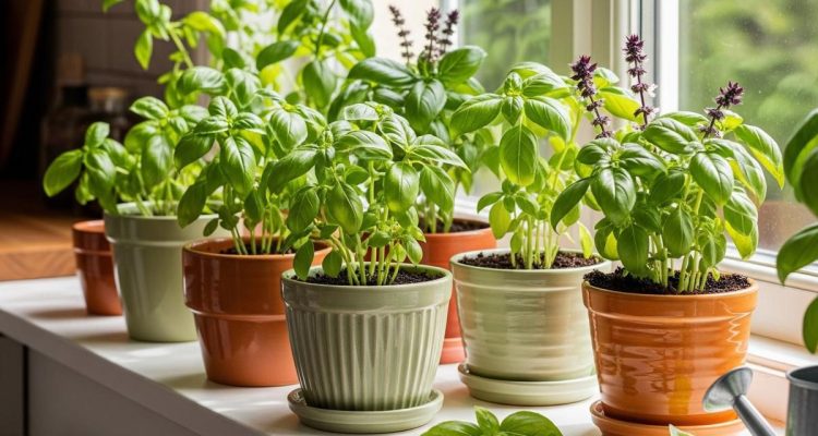 Menanam Basil di Jendela Dapur: Solusi Hemat Ruang dan Perawatan Mudah