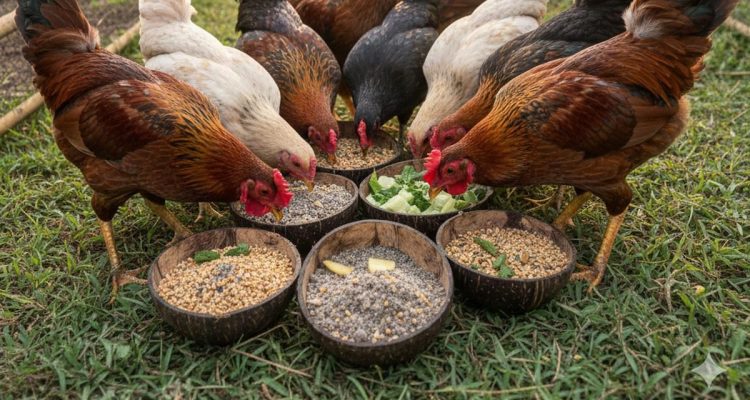 Menu Pakan Ayam Kampung Harian: Hemat dan Bernutrisi