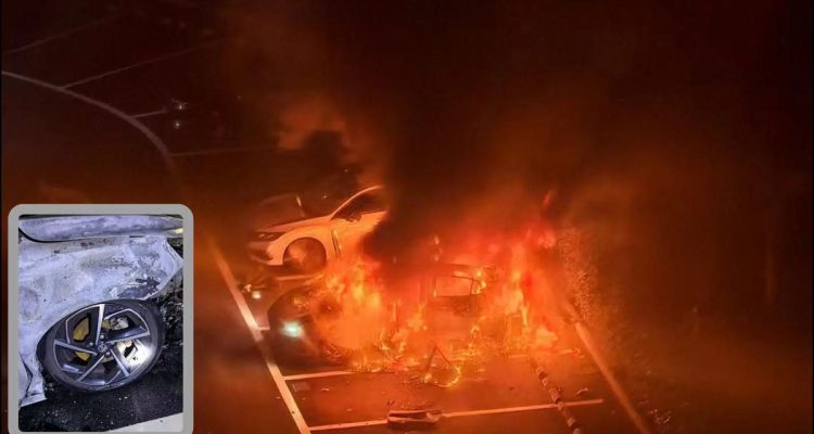 MG5 Pernah Tak Laku, Kini Terbakar Saat Parkir