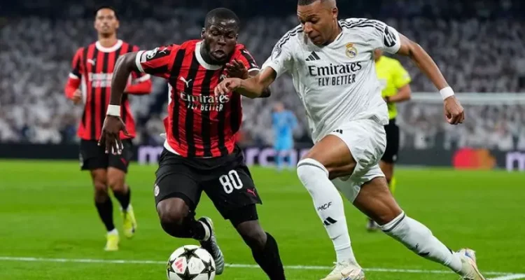 Milan Kalahkan Real Madrid 3-1 di Kandang