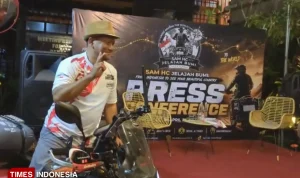 Misi Sam HC Keliling Dunia dengan Motor ke 14 Negara