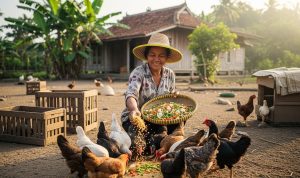 Pakan Ayam Alami Murah untuk Menambah Bobot